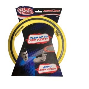 Wahu Wingblade Flying Ring Yellow Soft Easy Catch Flies Up To 750 Feet Kids Toy